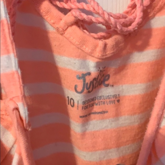 Girls shirt size 10 like new justice brand - Picture 4 of 5